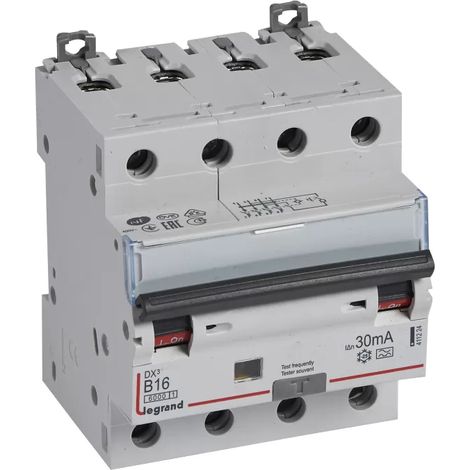Legrand DX3 4P B16 6000A A 30MA A (1/2)