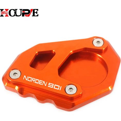 (Norden 901-E) Béquille latérale CNC pour moto, compatible avec Husqvarna 901, Norden 901 (2021-2022) et Maxpower. (1/4)