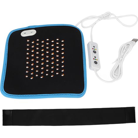 Ceinture de luminothérapie infrarouge à 3 longueurs d'onde, bleue, soulagement de la douleur, LED rouge. (1/5)