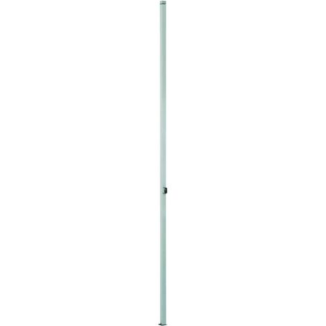 CREMONE SERRURE 344 1600MM ARGENT AXE 345MM SANS CYLINDRE