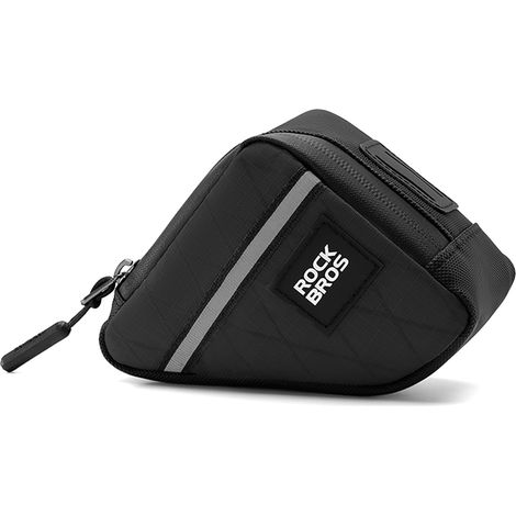 Bolsa triangular para cuadro de bicicleta de 0,25 l - negra