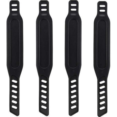 Correas para pedales de bicicletas estáticas: ajustables y universales. Mejora tu entrenamiento en casa o en el gimnasio con estas resistentes co (1/5)