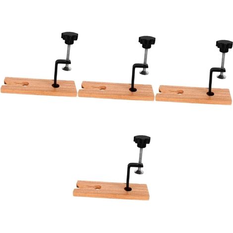 4 Ensembles Mini Vise pour Outil Meulage Pince de Table Réglable pour Métallurgie Artisanat Support Stable pour Atelier de Bijouterie (1/5)