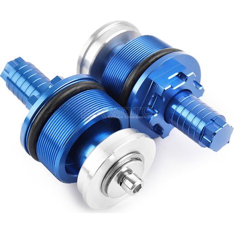 Fits Yamaha YZF R3 (2015-2021) and YZF R25 (2013-2020) shock absorber adjustment screws. (1/5)