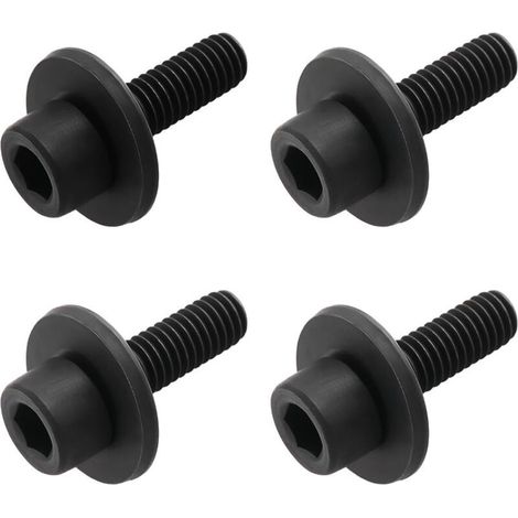 4x Boulons Hexagonaux à Filetage Gauche M6 pour Lame de Scie Circulaire Pièce de Rechange 266133-3 10541200 Compatible avec Makita BSS610 BSS611 DSS610 DSS61 (1/5)