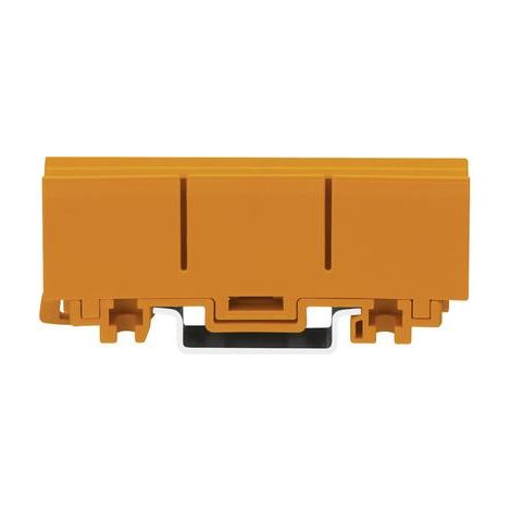 Wago serie 2273 Adaptador de fijación para carril DIN naranja