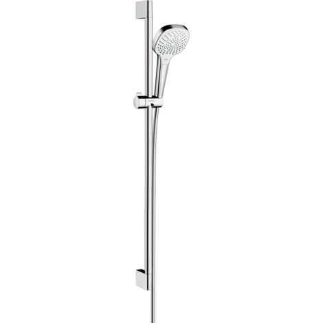Hansgrohe Croma Select E - Set doccia Multi EcoSmart 9 l/min 0,90 m, bianco/cromato 26591400 (1/3)