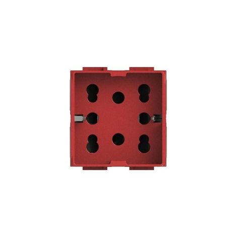 Presa polivalente bticino living red color 4b.lr.h21