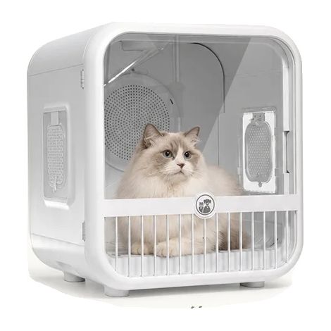 Scatola asciuga-animali, potenza 1200W, controllo della temperatura, 70L (1/2)