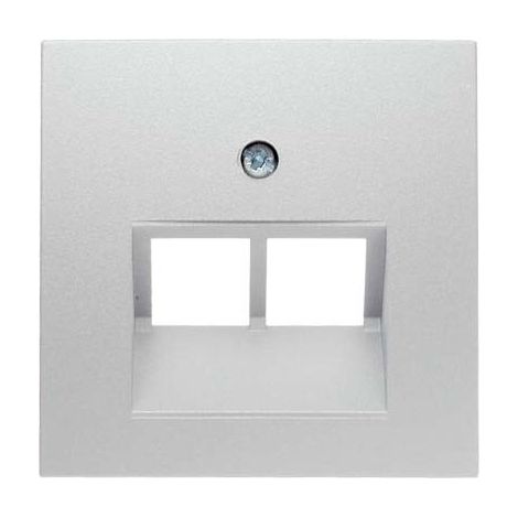 BERKER 14098989 ZENTRALSTÜCK FÜR UAE/E-DAT DESIGN/TELEKOM ISDN-STECKDOSE S.1/B.3/B.7 GLAS POLARWEIß, GLÄNZEND