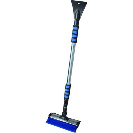 TrendLine Teleskop Eiskratzer mit Schneebesen Scheibenkratzer Eisschaber
