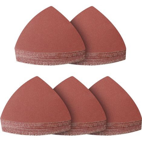 Schleifdreiecke 93x93x93mm 400 Körnung 400 Grit - 100 Pieces 939393 (1/5)