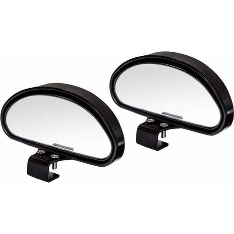 2 pièces rétroviseur angle mort, miroir convexe réglable 360°, pour conduite accompagnée et stationnement, universel voiture/SUV/camion (1/4)