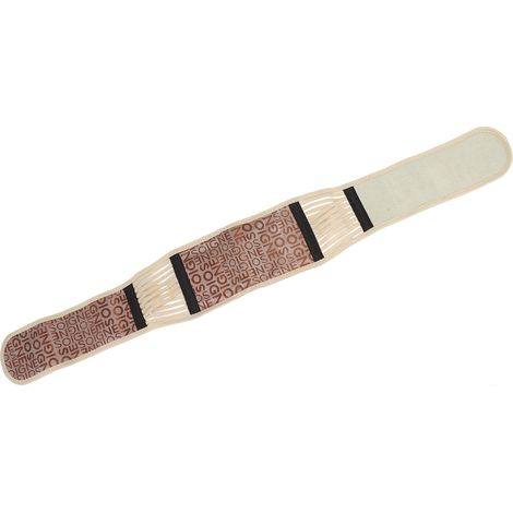 Ceinture Lombaire Magnétique Souple Respirante Nylon Auto-Chauffant Soutien Dos Taille pour Personnes Âgées Kaki (1/5)