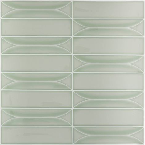 2 vinilos decorativos Caro 30x30cm verde - Atmosphera créateur d'intérieur