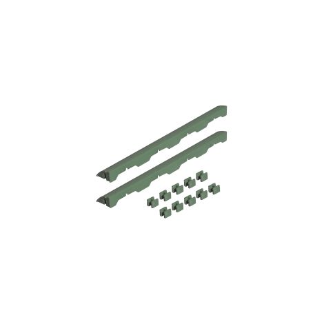 abschlussleiste wellhome easy floor 39x4.5x2.5 cm pack 2