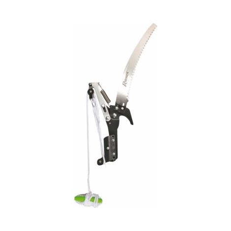 Ribimex – Echenilloir avec scie 350mm – Cordelette 3,50m – Lame acier au carbone trempé – Diamètre de coupe 30mm max