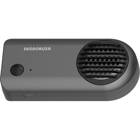 Purificateur d'air pour voiture, élimine les odeurs de fumée secondaire, format compact, noir. (1/5)