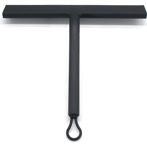 Raclette à vitre, raclette en silicone, raclette pour miroir de salle de bain, grattoir, outil de nettoyage de vitres