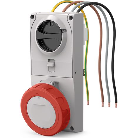 Scame presa incasso proxima c/fus.3p+t 16 ip66/ip67/ip69