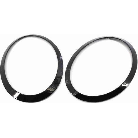 Scheinwerfer-Zierringe, 2 Stück, Ersatz für BMW MINI F55/F56/F57 (2014–2021), OEM 51137300631, 5113730063