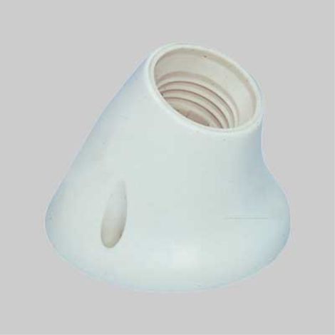 Portalampada a parete e27 - bianco