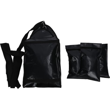 Sac de sable ajustable avec 3 sous-sacs en PVC maillé pour entraînement de vitesse Sprinter (1/5)