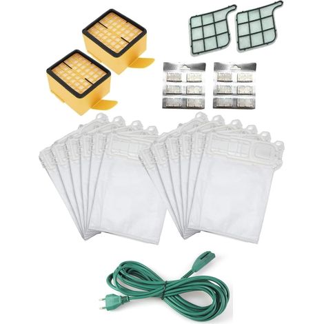 FOLLETTO VK135 / VK136 6 SACCHETTI + 12 PROF 2 FILTRO EPA+ 2 FILTRO MOTORE+ CAVO (1/2)