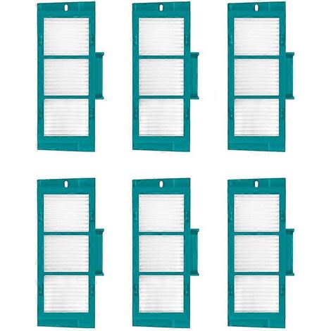 Filtres HEPA de rechange pour aspirateur robot Spot+Scrub AI - Accessoires - Filtres lavables et réutilisables (lot de 6) (1/5)