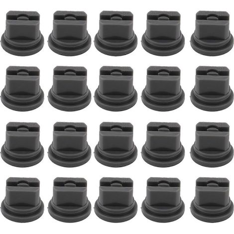 20 Pcs Flat Fan Spray Tip Uniform Spray Distribution 110 Degree Agricultural Sprayer Atomizing Nozzle 30.2mm Bore Diameter (1/5)