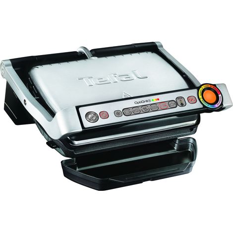 Tefal – Gril électrique 2000W – Surface de cuisson 41 x 24 cm – 6 programmes automatiques – Technologie de capteur de température (1/5)