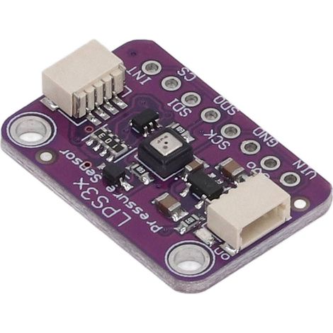 Wasserdichter Atmosphärendrucksensor, 16-Bit-Temperaturausgang, Modul zur Messung von Luft- und Außentemperatur. (1/5)