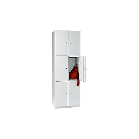 Vestidor – 6 puertas (1800 x 600 x 500 mm – puertas de color gris
