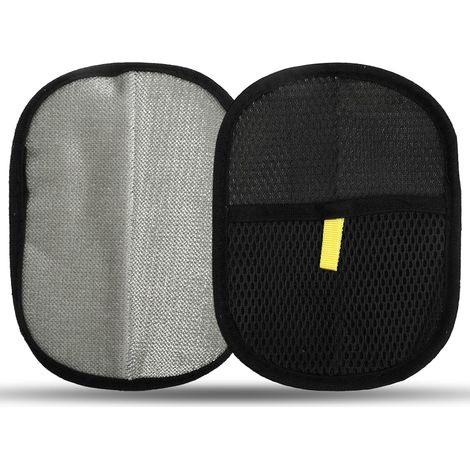 2 Gants de Toilettage Double Face Anti Poils pour Chat et Chien - Gant Ramasse Poils Animaux Réutilisable, Gant pour Enlever Les Poils de Chat sur Meubles, Vêtements et Pelage (1/5)