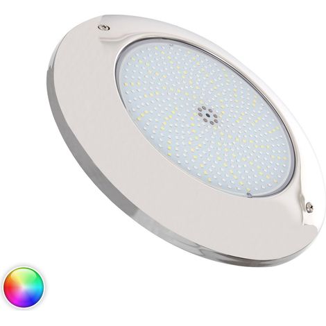 LED Poolstrahler Aufbau RGBW tauchfähig 12V DC IP68 Rostfreier Edelstahl 35W XtraPool Nein RGBW (1/5)