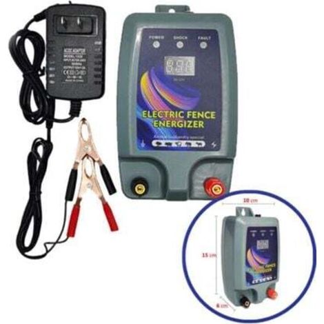 Elektrozaun-Set für Nutztiere und Geflügel, 3 Leistungsstufen, hohe Leistung - KZQ