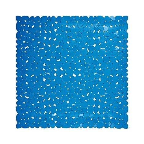 SHARK - TAPPETINO ANTISCIVOLO PER VASCAMR.PEEBLE 35X70CM - COLORE AZZURRO