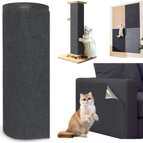 Tiragraffi per gatti per divano 300X40cm, protezione anti-artigli per divano, tappetino tiragraffi per gatti per divano, divano anti-artigli per gatti, taglialo come preferisci e divertiti con il fai (1/5)