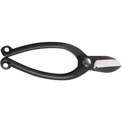 Tijeras de podar manuales, tijeras Bonsa, tijeras para plantas, tijeras de injerto, tijeras de acero Ikebana, tijeras de podar de derivación negras, tijeras para jardinería. (1/5)