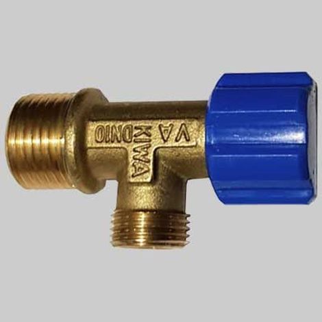 ROBINET D'ARRÊT TYPE GEBERIT 1/2" + 3/8"