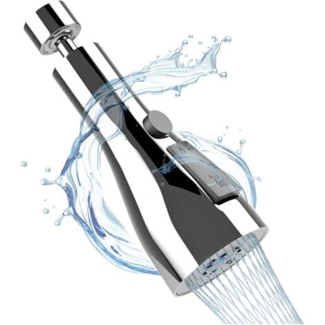QORVA-Robinet Mousseur Rotatif 360°,EVier De Cuisine FM20/M22/M24 Embout du Robinet à Economiseur d'eau,Douchette à Brise Jet pour La Cuisine,Adaptateur de Rallonge de TêTe de Robinet (1/5)