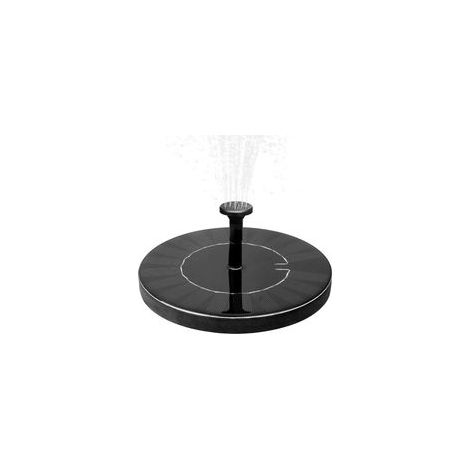 Fontaine de jardin, Fontaine Solaire avec Batterie, 1.5W Fontaine Extérieur de Jardin, Fontaine a Eau, Deco Jardin, Mini Pompe a Eau, Pompe Solaire avec Batterie, Pompe a Bassin Exterieur, Kit Fontain
