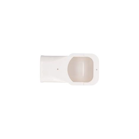 Cache-tuyau de climatiseur en PVC décoratif, protection murale pour climatiseur intérieur/extérieur