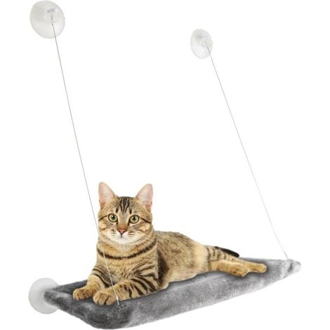 Hängemattenbett für Katzen für große Fenster Glasscheibe mindestens 60 cm (1/5)