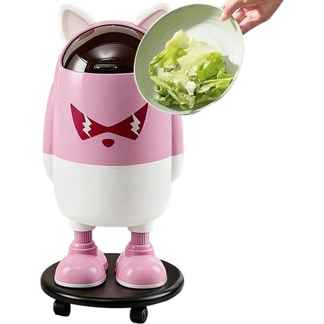 Poubelle de Cuisine Avec couvercle anti-bascule grande capacité Poubelles pour Décoration Salle de Bain Pour Décoration Intérieure Chambre Salon Appartement Bureau Restaurant RV Camping (1/5)