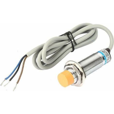 Commutateur de Capteur de Proximité Inductif de 8 mm en Laiton de Nickel LJ18A3-8-Z/AX Capteur de Détection de Proximité de NPN (1/5)
