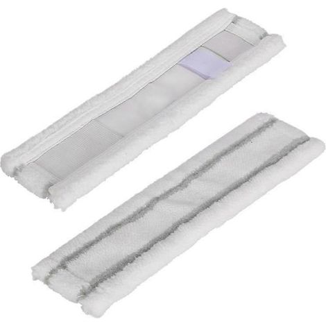 2  Nuovi panni in microfibra per mocio per macchine lavapavimenti Kärcher WV1 WV50 WV75 [DB]