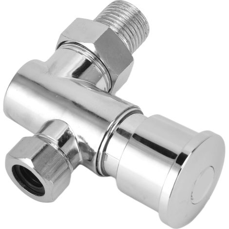 Clapet anti-retour G1/2 en alliage de zinc, à pression manuelle, retardé, durable, surface brillante. (1/5)