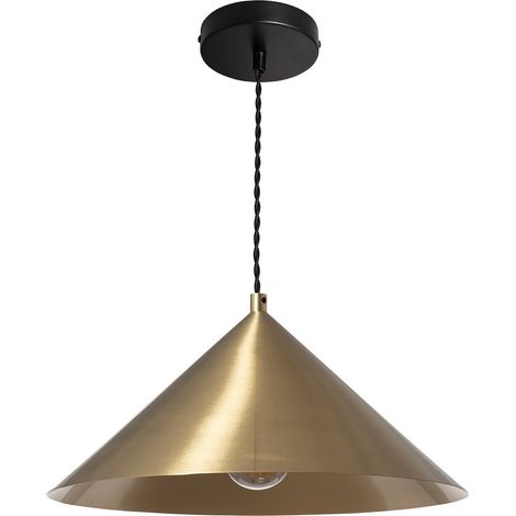Pendelleuchte Metall Chipen Gold