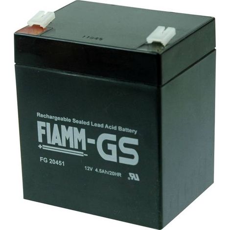 Fiamm PB-12-4,5-4,8 Batteria piombo 12V 4,5Ah grigia